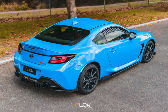 FLOW Designs  ZN8 GR86 Flow-Lock Rear Diffuser (TEXTURED) - MODE Auto Concepts