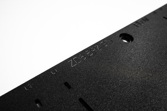 FLOW Designs  ZD8 BRZ STI Flow-Lock Rear Diffuser (TEXTURED) - MODE Auto Concepts