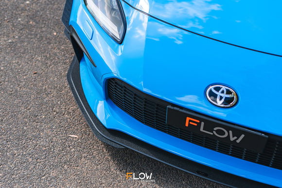 FLOW Designs  ZN8 GR86 Front Lip Splitter (TEXTURED) - MODE Auto Concepts