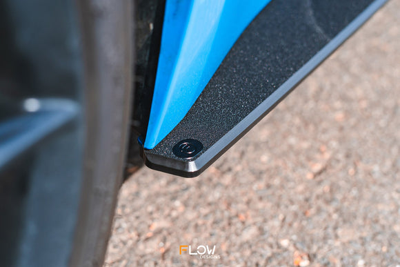 FLOW Designs  ZN8 GR86 Side Skirt Splitters (TEXTURED: Pair) - MODE Auto Concepts