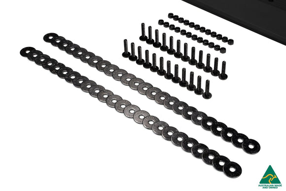 FLOW Designs  S3 8P2 Hatch (FL) Side Skirt Splitters V3 (Pair) - MODE Auto Concepts