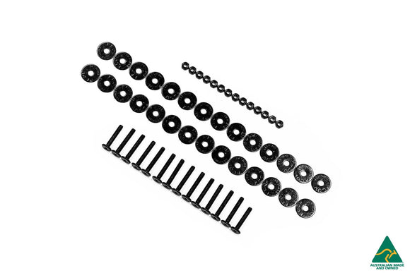 FLOW Designs  Scirocco R FL V3 Front Lip Splitter - MODE Auto Concepts