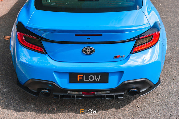 FLOW Designs  ZN8 GR86 Flow-Lock Rear Diffuser (TEXTURED) - MODE Auto Concepts