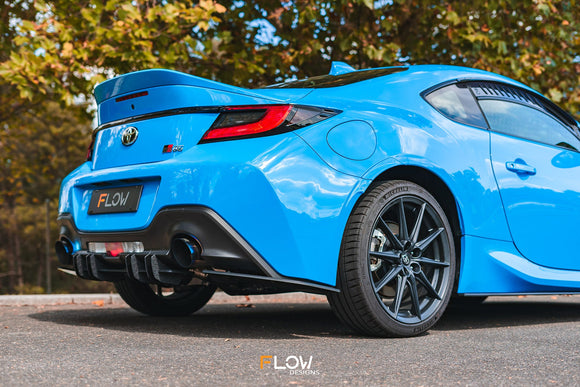 FLOW Designs  ZN8 GR86 Flow-Lock Rear Diffuser (TEXTURED) - MODE Auto Concepts