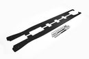 FLOW Designs  ZD8 BRZ STI Side Skirt Splitters (TEXTURED: Pair) - MODE Auto Concepts