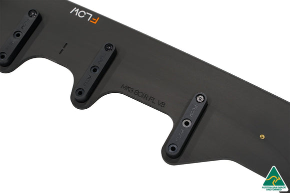 FLOW Designs  Scirocco R FL V3 Front Lip Splitter - MODE Auto Concepts