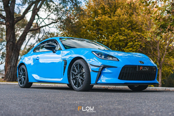 FLOW Designs  ZN8 GR86 Front Bumper Canards - MODE Auto Concepts