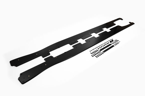 FLOW Designs  ZD8 BRZ STI Side Skirt Splitters (GLOSS: Pair) - MODE Auto Concepts
