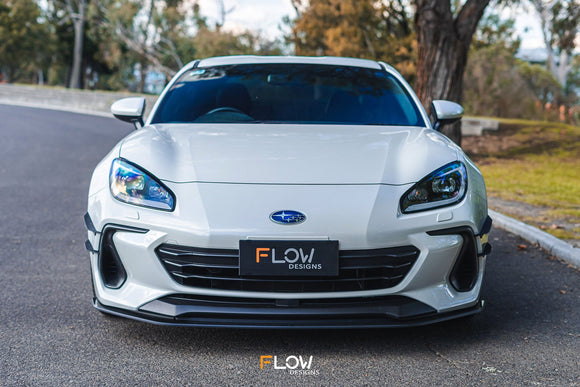 FLOW Designs  ZD8 BRZ Front Bumper Canards - MODE Auto Concepts