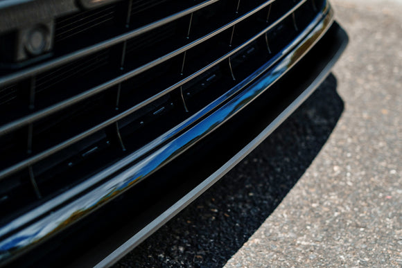 FLOW Designs  MK8 Golf R Chassis Mounted Front Lip Splitter - MODE Auto Concepts