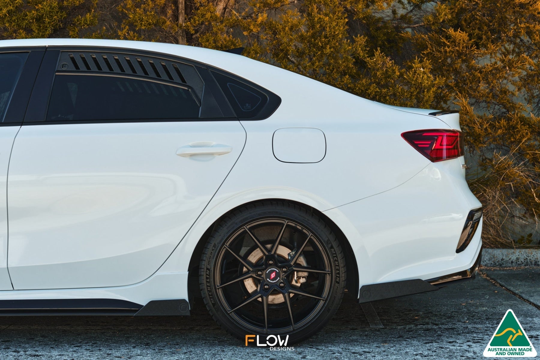 FLOW Designs Window Vents for KIA Cerato GT Sedan PFL