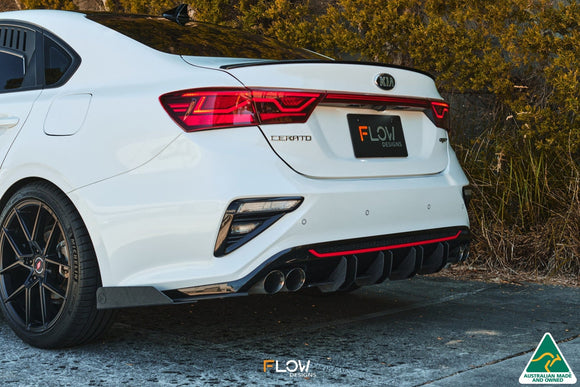 FLOW Designs  Cerato GT Sedan PFL Rear Spat Winglets (Pair) - MODE Auto Concepts