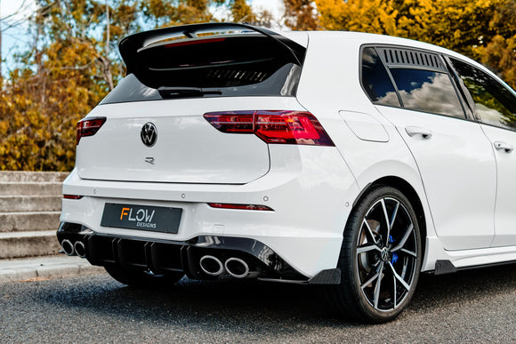 FLOW Designs  MK8 Golf R Rear Spats (Pair) - MODE Auto Concepts