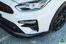 Cerato GT PFL Front Lip Splitter & Reinforcement Brackets - MODE Auto Concepts