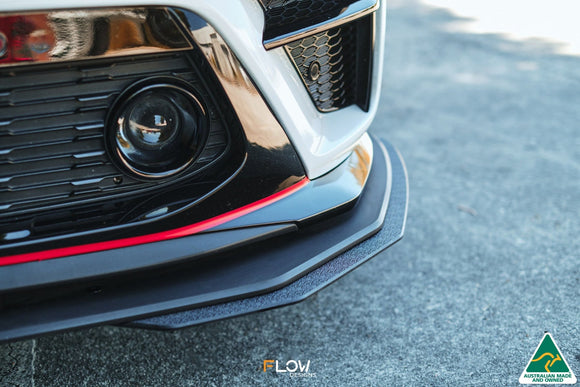 FLOW Designs  Cerato GT PFL Front Lip Splitter & Reinforcement Brackets - MODE Auto Concepts