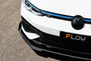 FLOW Designs  MK8 Golf R Chassis Mounted Front Lip Splitter - MODE Auto Concepts
