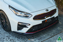 FLOW Designs  Cerato GT PFL Front Lip Splitter & Reinforcement Brackets - MODE Auto Concepts