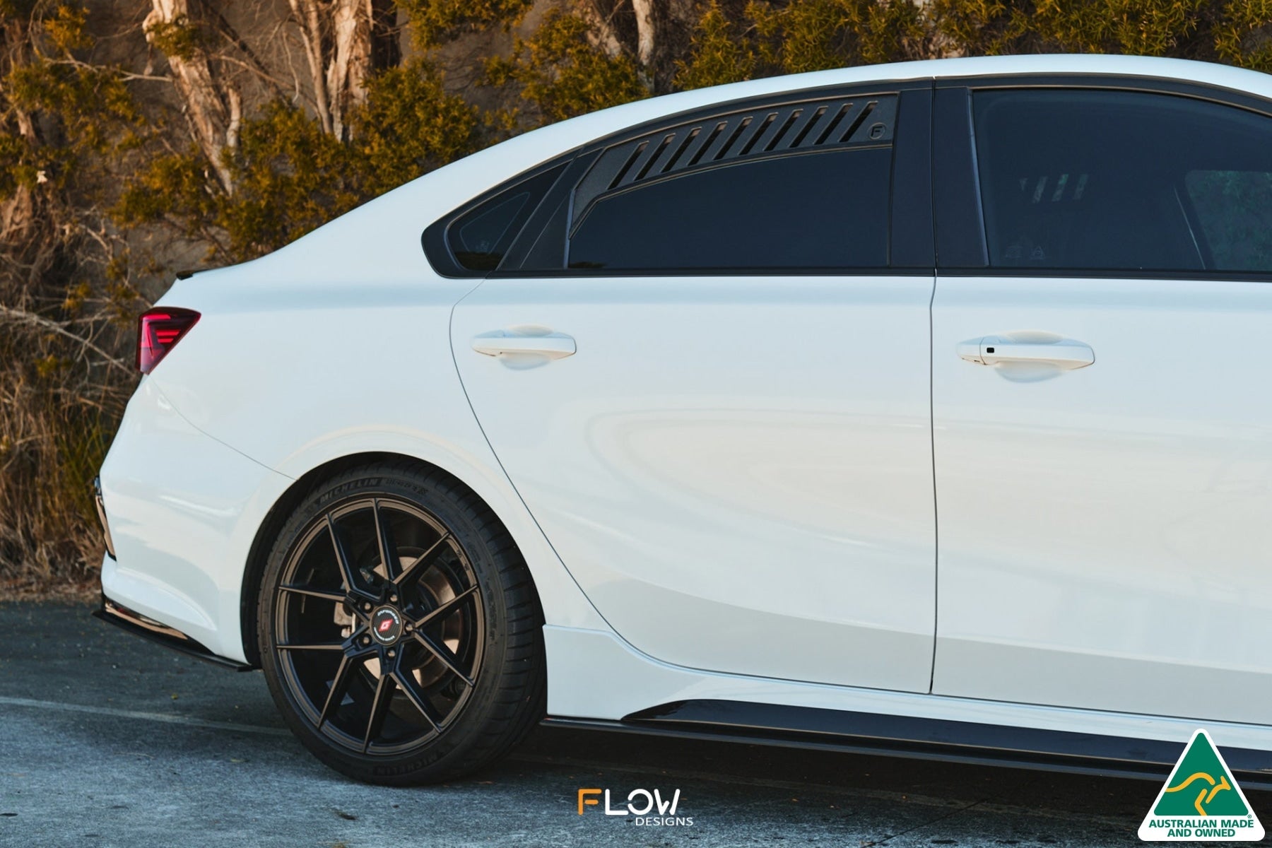 FLOW Designs Window Vents for KIA Cerato GT Sedan PFL