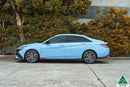 FLOW Designs  CN7 Elantra N Sedan 2021 Side Skirt Splitter Winglets (Pair) - MODE Auto Concepts