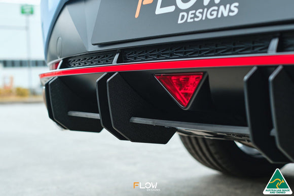 FLOW Designs  CN7 i30N Sedan 2021 Flow-Lock Rear Diffuser - MODE Auto Concepts