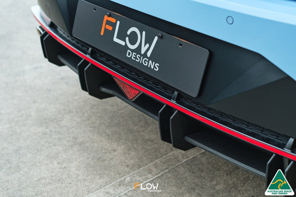 FLOW Designs  CN7 i30N Sedan 2021 Flow-Lock Rear Diffuser - MODE Auto Concepts