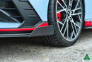 FLOW Designs  CN7 Elantra N Sedan 2021 Front Lip Splitter Winglets (Pair) - MODE Auto Concepts