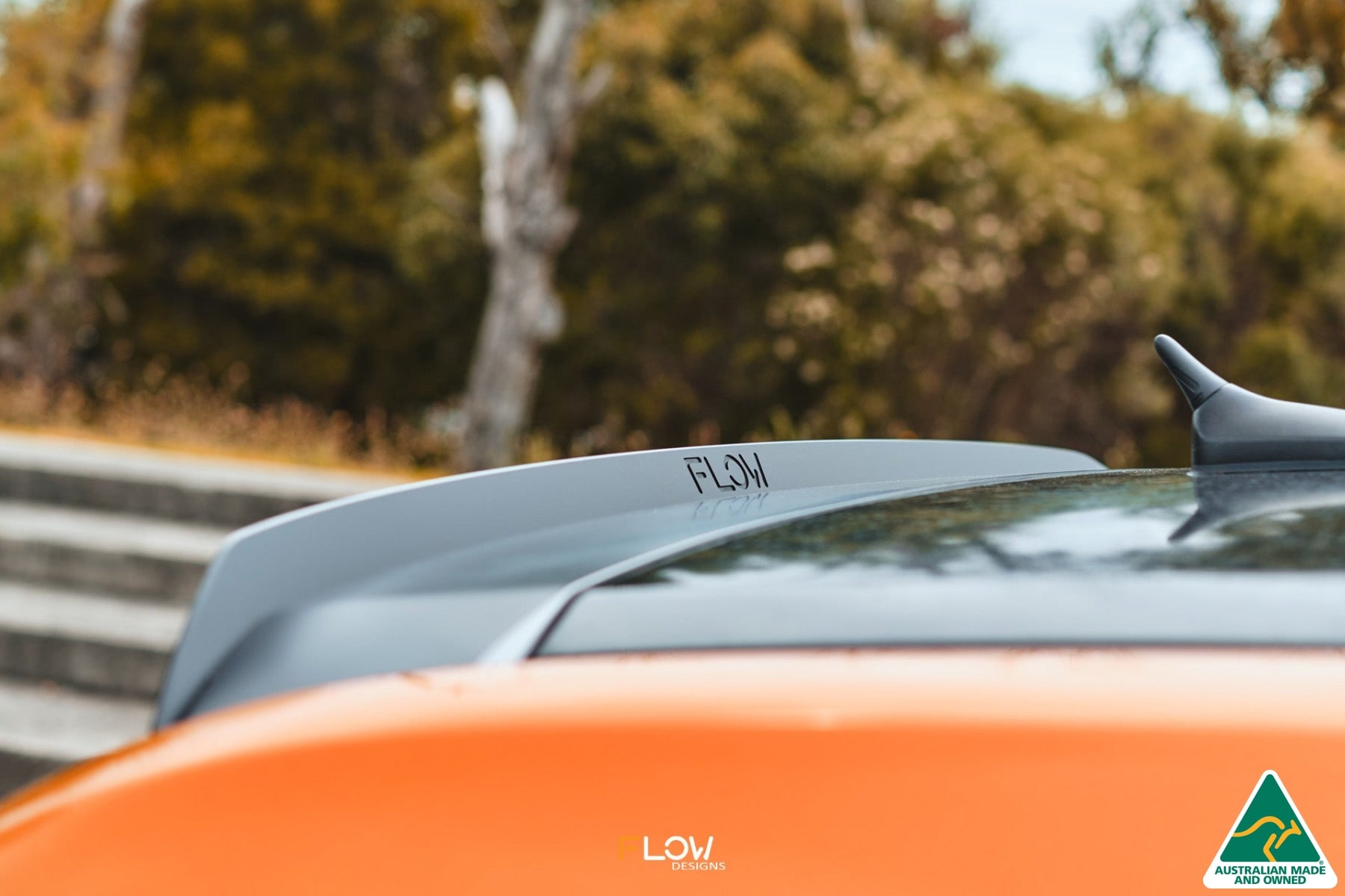 FLOW Designs  VF Commodore Wagon Rear Spoiler Extension - MODE Auto Concepts
