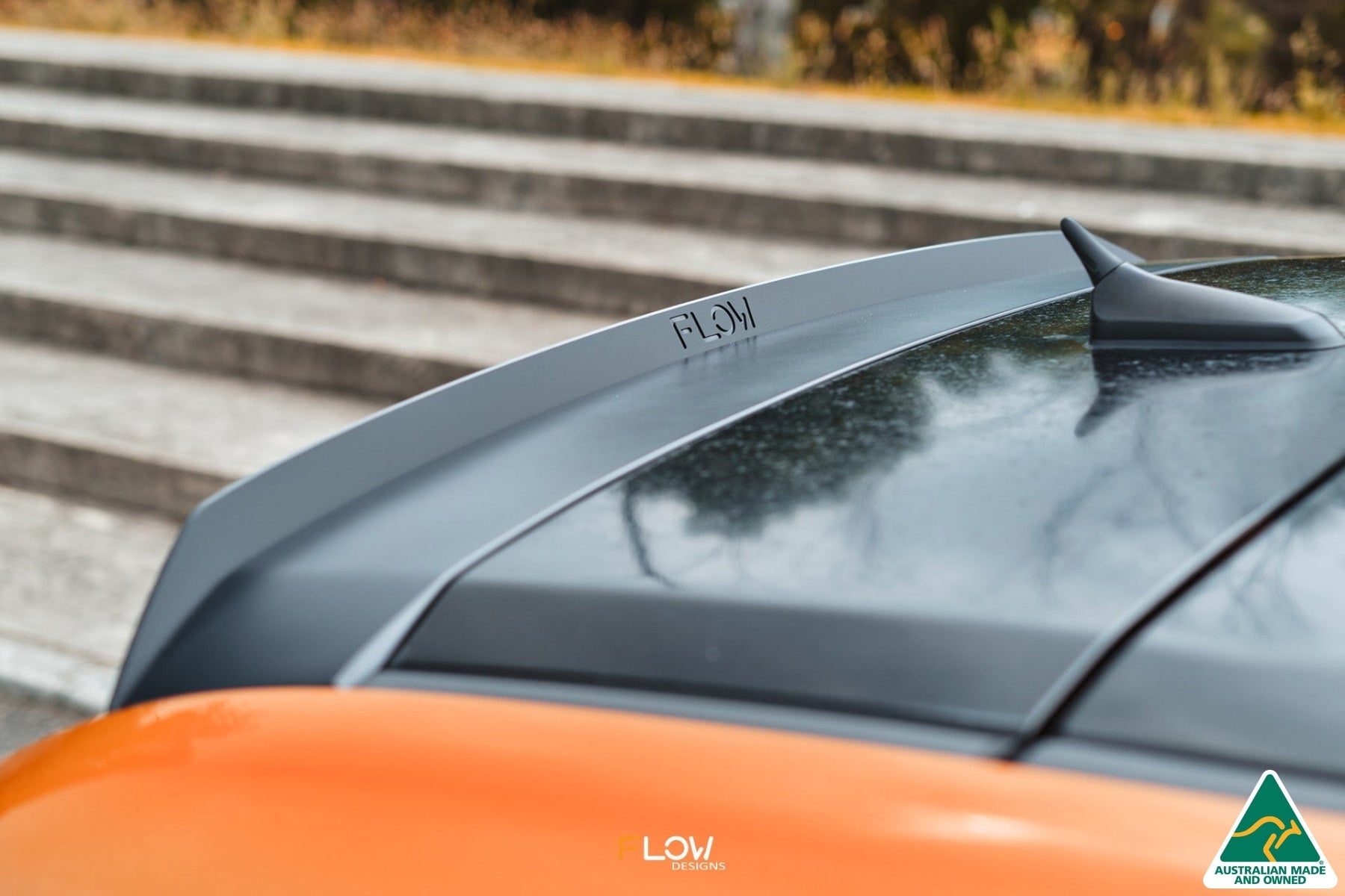 FLOW Designs  VF Commodore Wagon Rear Spoiler Extension - MODE Auto Concepts