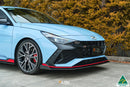 FLOW Designs  CN7 Elantra N Sedan 2021 Front Lip Splitter Winglets (Pair) - MODE Auto Concepts