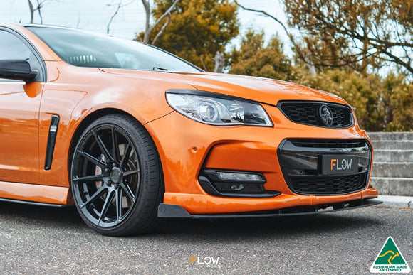 FLOW Designs  VF Commodore S2 Wagon Front Lip Splitter - MODE Auto Concepts