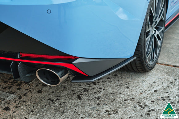FLOW Designs  CN7 Elantra N Sedan 2021 Rear Spats (Pair) - MODE Auto Concepts