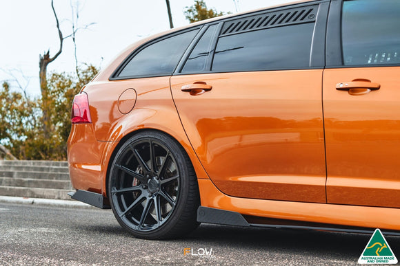 FLOW Designs  VF Commodore S2 Wagon Rear Spats (Pair) - MODE Auto Concepts