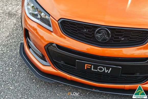 FLOW Designs  VF Commodore S2 Wagon Front Lip Splitter Extensions (Pair) - MODE Auto Concepts
