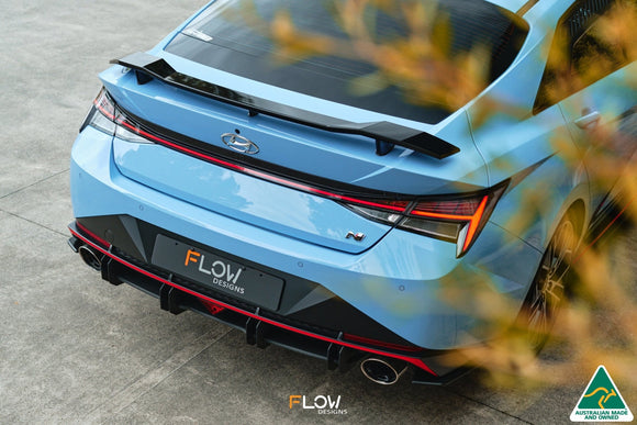 FLOW Designs  CN7 i30N Sedan 2021 Flow-Lock Rear Diffuser - MODE Auto Concepts