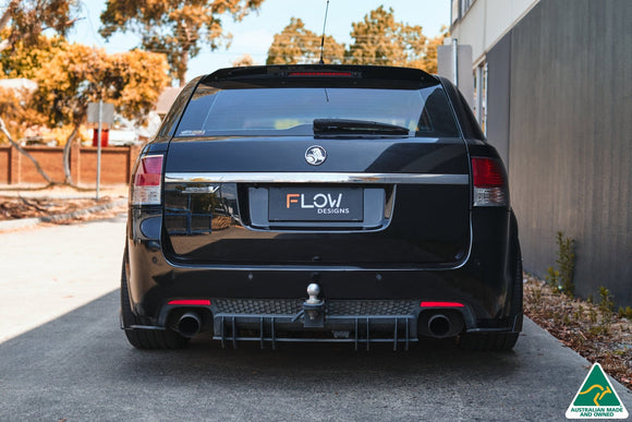 FLOW Designs  VE Commodore Wagon Rear Spoiler Extension - MODE Auto Concepts