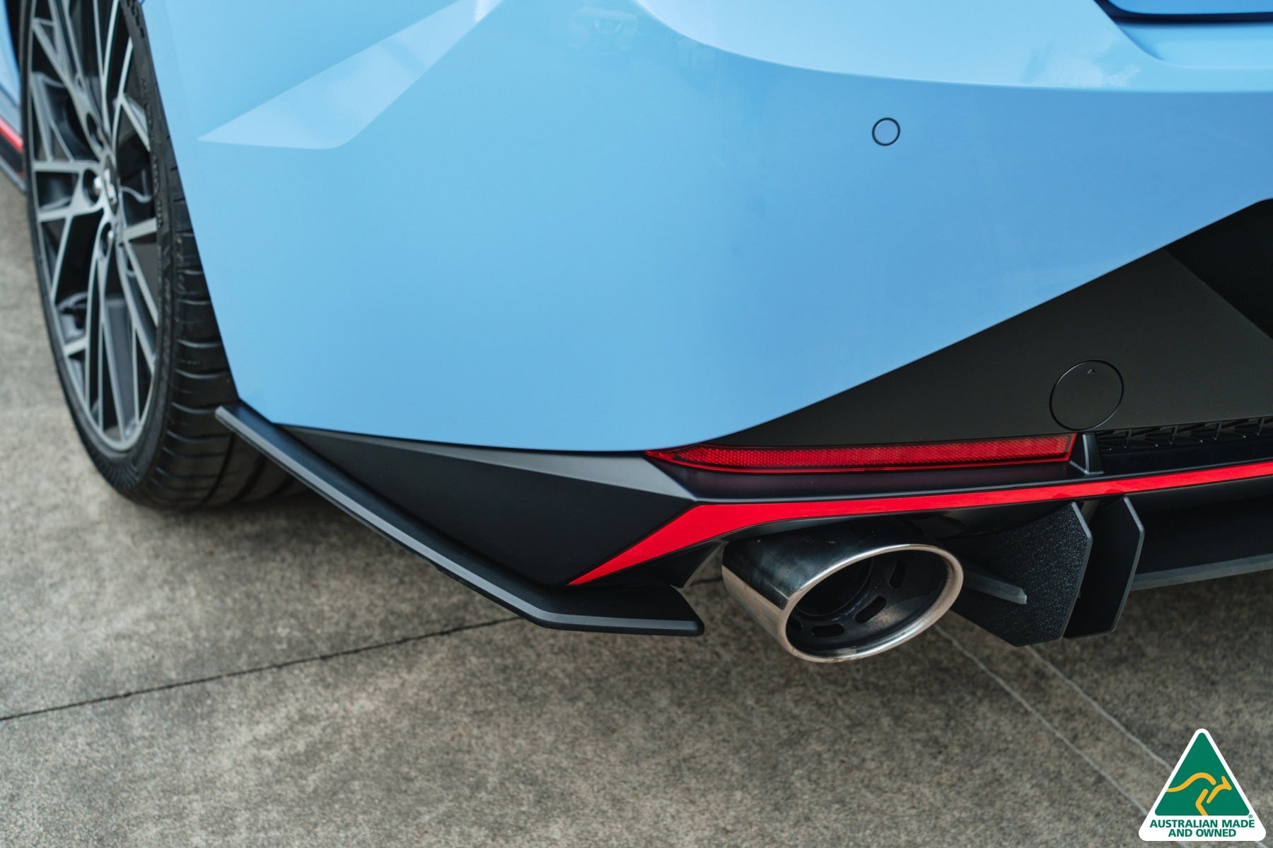 FLOW Designs  CN7 i30N Sedan 2021-2023 Rear Spats (Pair) - MODE Auto Concepts