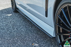 FLOW Designs  VF Commodore S2 Ute Side Skirt Splitters (Pair) - MODE Auto Concepts