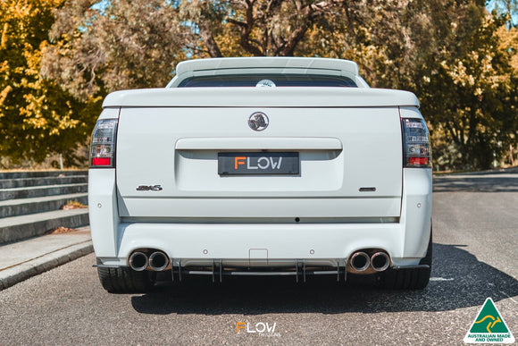 FLOW Designs  VF Commodore S2 Ute Flow-Lock Rear Diffuser - MODE Auto Concepts
