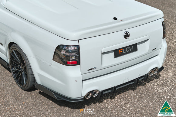 FLOW Designs  VF Commodore S2 Ute Flow-Lock Rear Diffuser - MODE Auto Concepts
