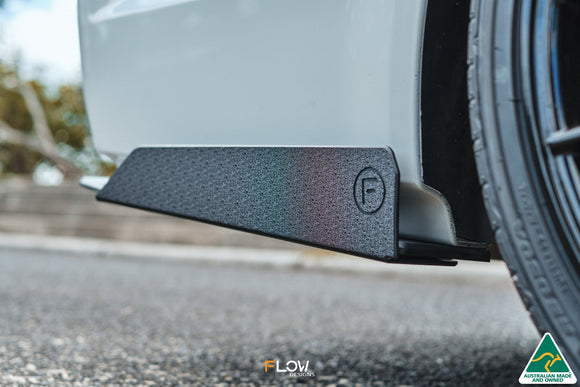 FLOW Designs  VF Commodore S2 Ute Rear Spat Winglets (Pair) - MODE Auto Concepts