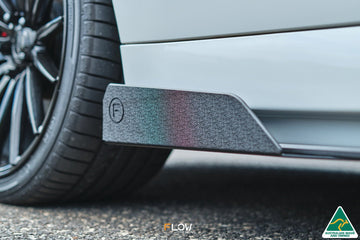 FLOW Designs  VF Commodore S2 Ute Side Skirt Splitter Winglets (Pair) - MODE Auto Concepts