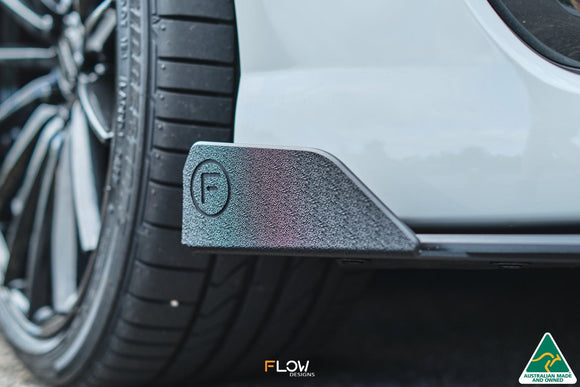 FLOW Designs  VF Commodore S2 Ute Front Lip Splitter Winglets (Pair) - MODE Auto Concepts