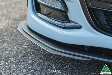 FLOW Designs  VF Commodore S2 Ute Front Lip Splitter Extensions (Pair) - MODE Auto Concepts