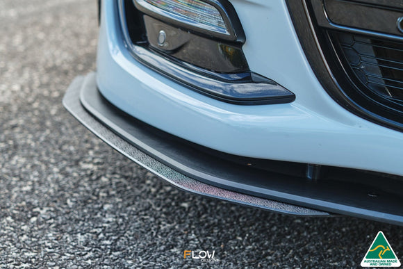 FLOW Designs  VF Commodore S2 Ute Front Lip Splitter Extensions (Pair) - MODE Auto Concepts