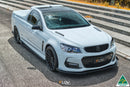 FLOW Designs  VF Commodore S2 Ute Front Lip Splitter Extensions (Pair) - MODE Auto Concepts