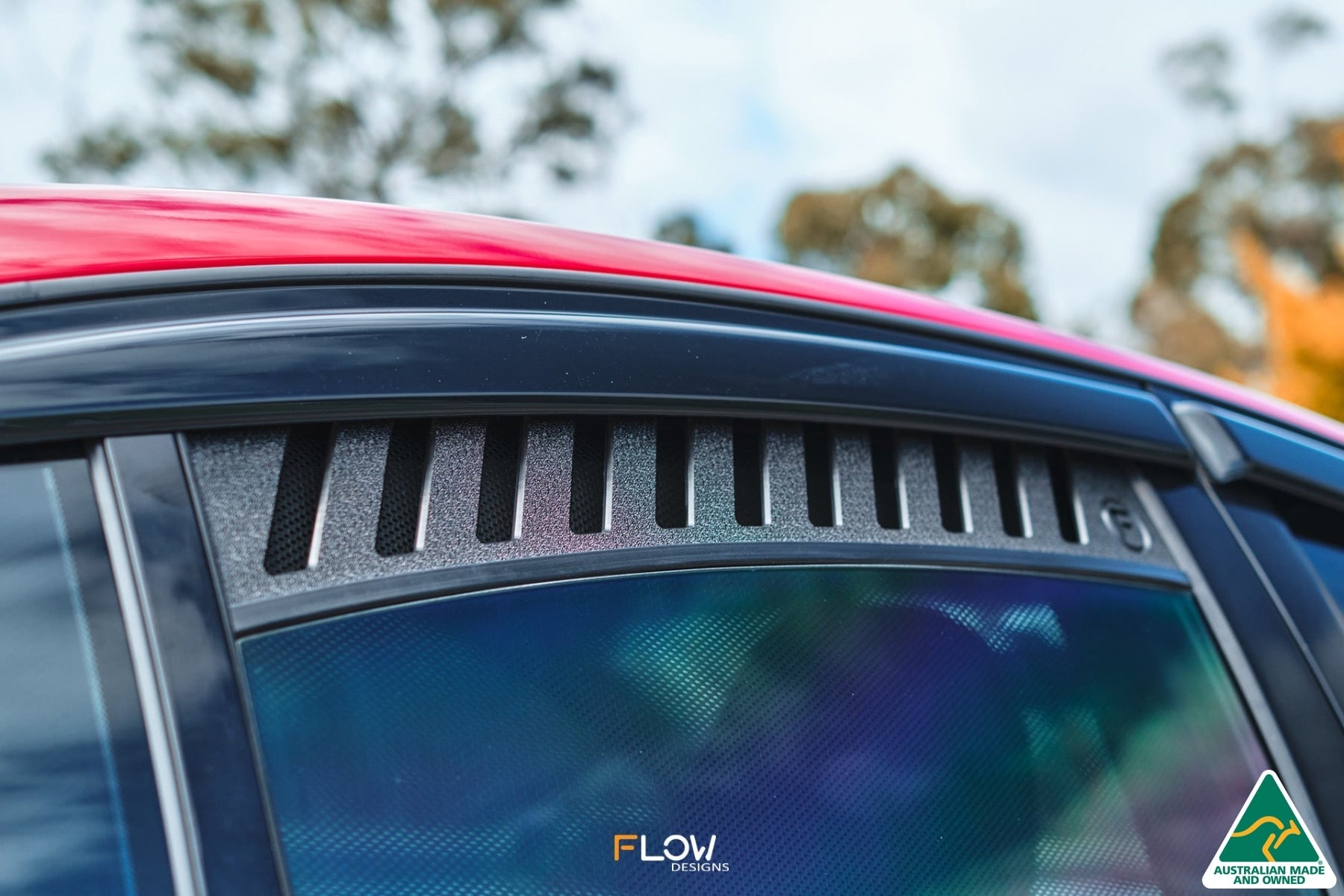 FLOW Designs Window Vents for Holden VF Commodore Sedan