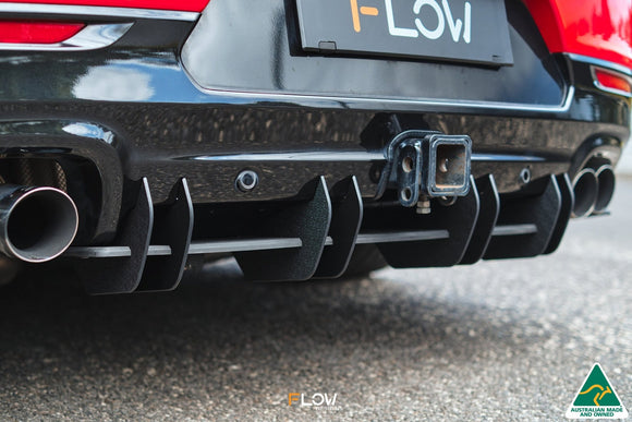 FLOW Designs  VF Commodore S1 Sedan Flow-Lock Rear Diffuser - MODE Auto Concepts