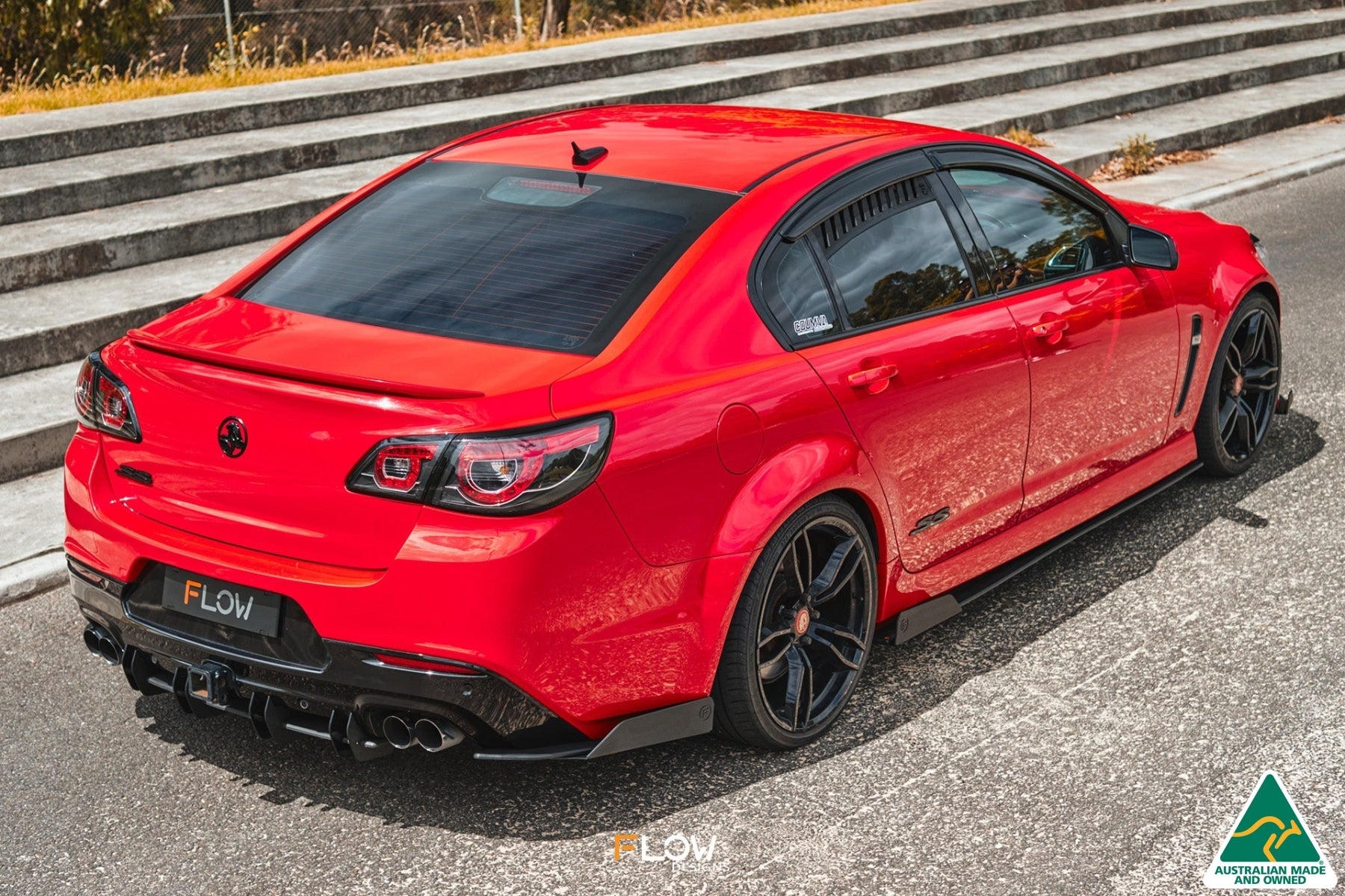 FLOW Designs  VF Commodore S1 Sedan Flow-Lock Rear Diffuser - MODE Auto Concepts