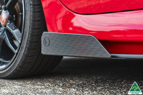 FLOW Designs  VF Commodore S1 Sedan Side Skirt Splitter Winglets (Pair) - MODE Auto Concepts