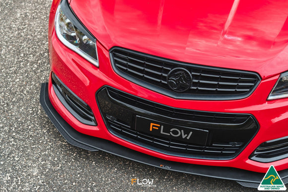 FLOW Designs  VF Commodore S1 Sedan Front Lip Splitter Extensions (Pair) - MODE Auto Concepts